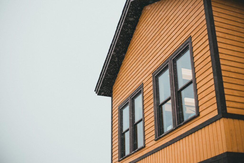 A house view for siding replacement
