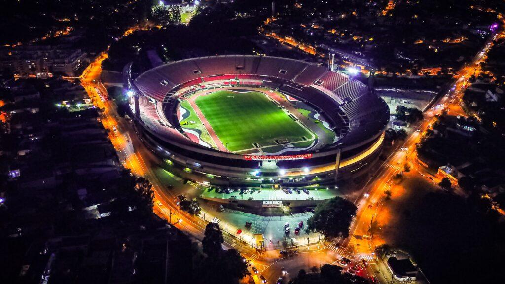 A cricket stadium where India vs Pakistan match were played