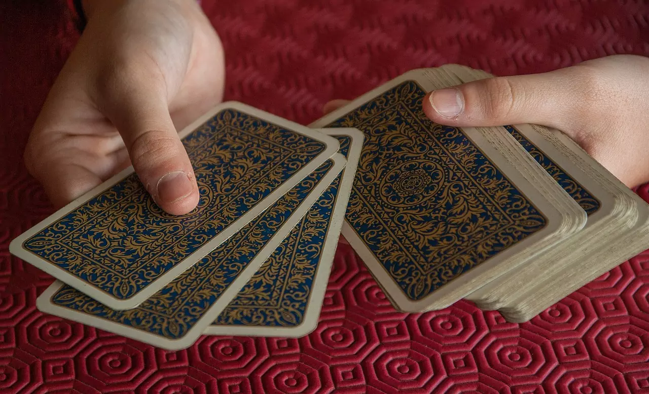puzzle and card games
